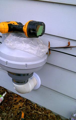 Radon Mitigation Fan