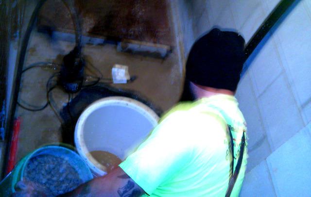 Installing Perforated Sump Liner