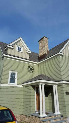 Smart Care Exteriors Gutters Downspouts Photo Album Beautiful Brown Gutter System Install In Bridgeport Ct