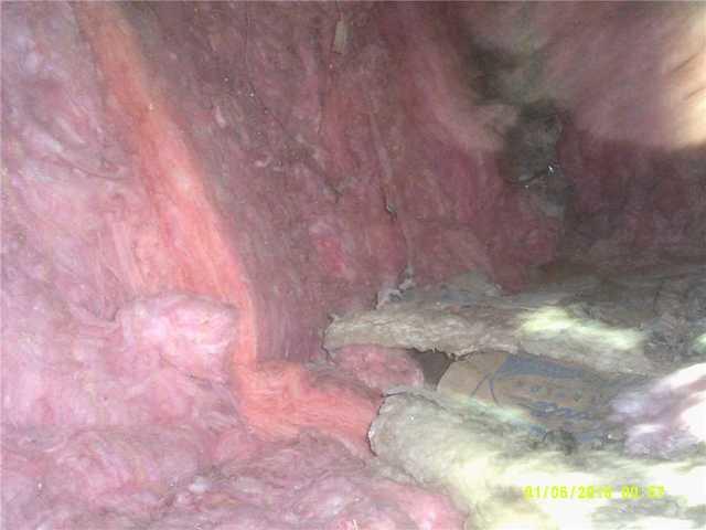 Ineffective Insulation in Crawl Space