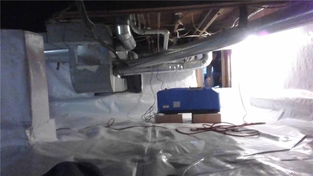 SaniDry Helps with Crawl Space's Humidity Problem