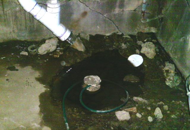 Make Shift Sump Pump