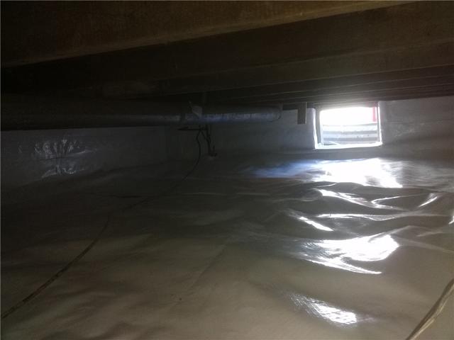 Dry Parsippany Crawl Space Before the Big Move