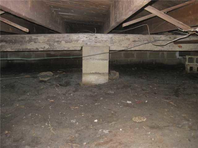 Sagging Crawl Space Beams in Ocean County