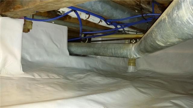 CleanSpace Installed in Crawl Space