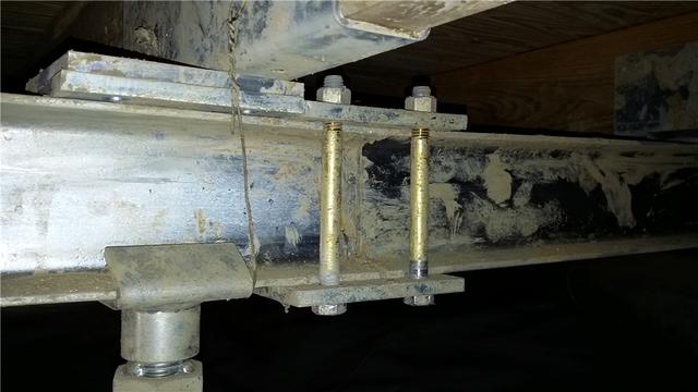 SmartJacks and Steel Beams Reinforce Crawl Space Support