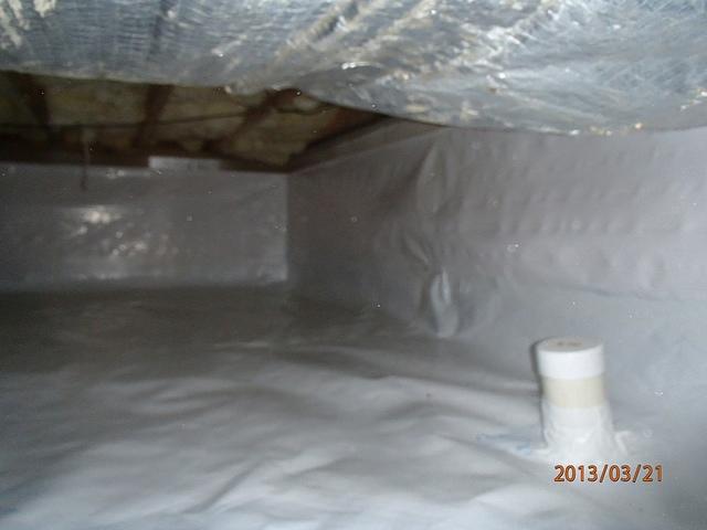 CleanSpace crawlspace liner