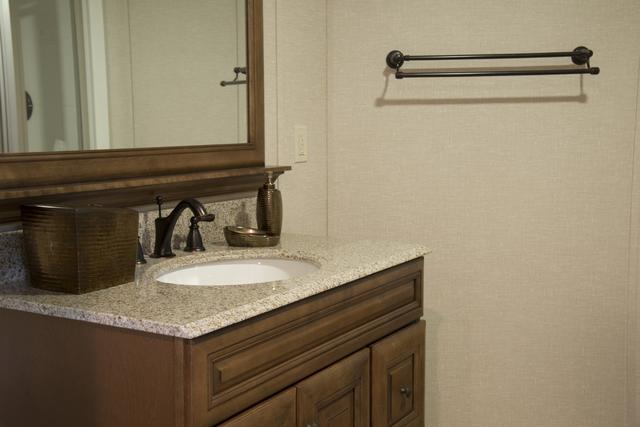 Finished bathroom in Bethany CT