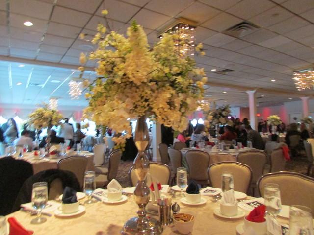 Table Setting at New Jersey Hometown Heroes Event
