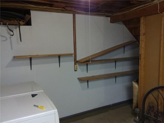 Bright, Clean Basement Walls in Bridgewater