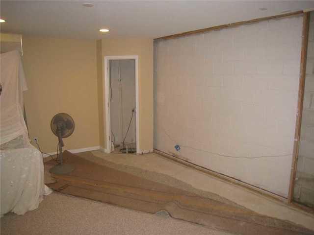 Saturated Basement Walls