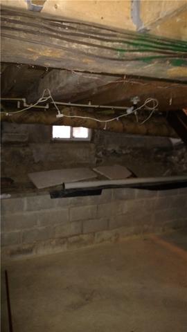 Sagging Basement in Reading, MI