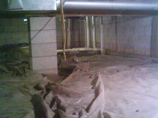 Crawl Space Sealing Fail