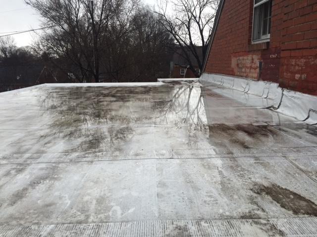 Before View of Roofing