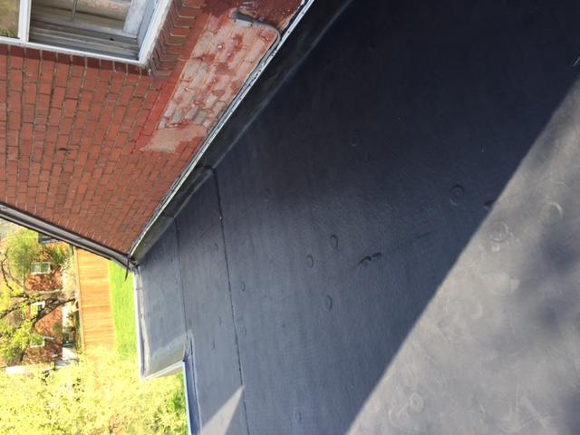 Laying the EPDM Roof