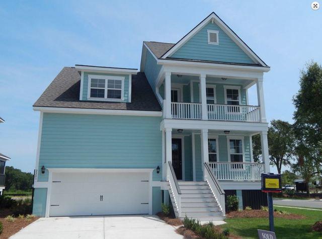 Aqua James Hardie Siding