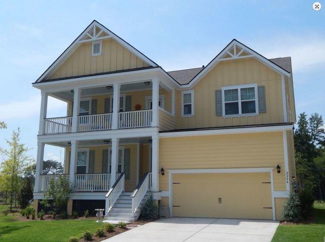 Soft Yellow James Hardie Siding Installation