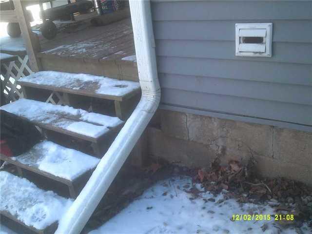 External View of Sinking Foundation