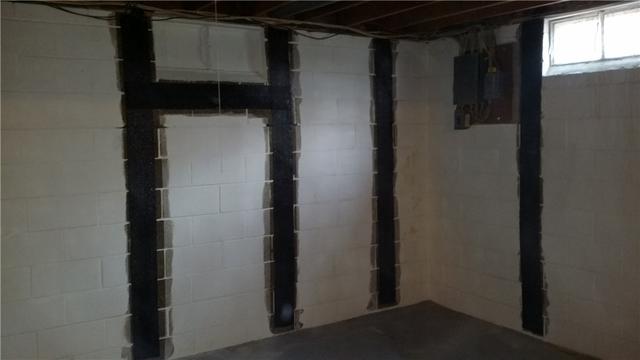 Carbon Armor Reinforces Traverse City, MI Basement Walls