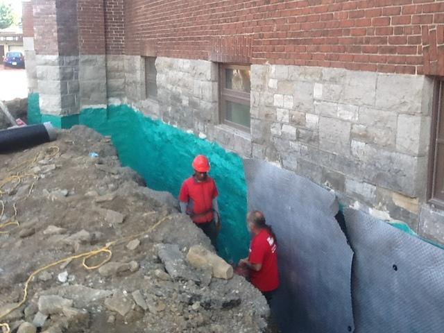 Geo-Wrap Drainage system