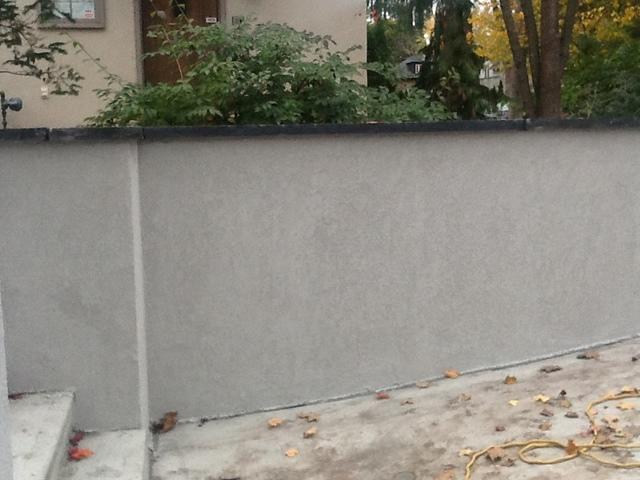 Decorative Coated wall