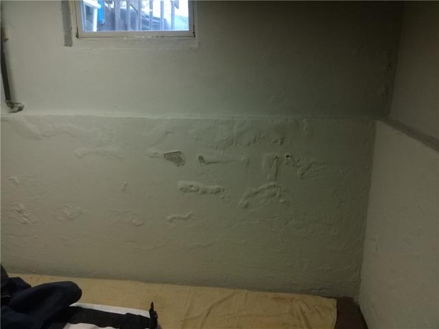 Water Damaged Basement Walls