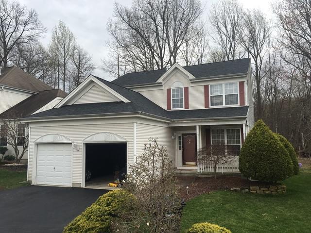 Front of New Roof in Morganville NJ