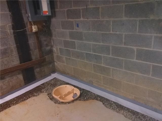 Basement Drain Installation