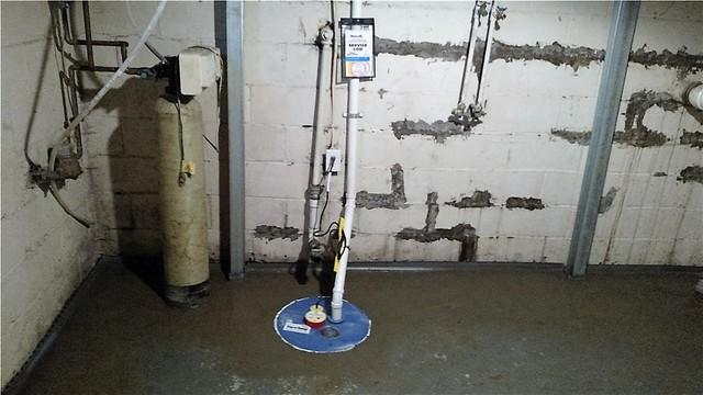 Fully Installed Sump Pump