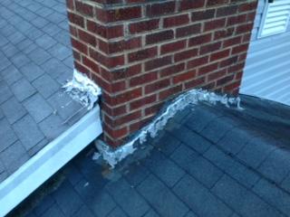 Chimney Flashing Before