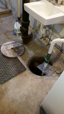 Old Sump Pump
