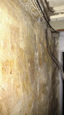 Visible Interior Signs of Sinking Chimney