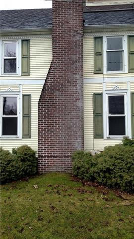Sinking, Tilting Chimney in Hastings, MI Home
