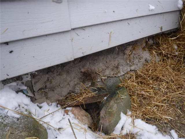 Crumbling Crawl Space Walls in Clare, MI