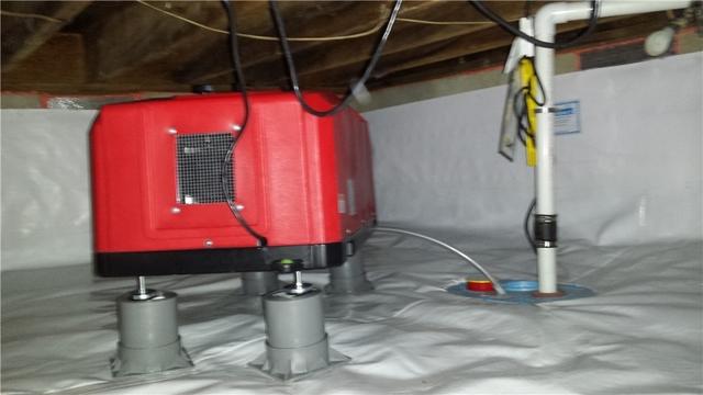 SaniDry and New Sump Pump