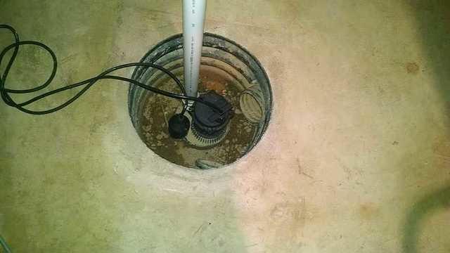 Old Sump Pump