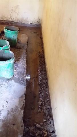 Removing Concrete for WaterGuard Installation