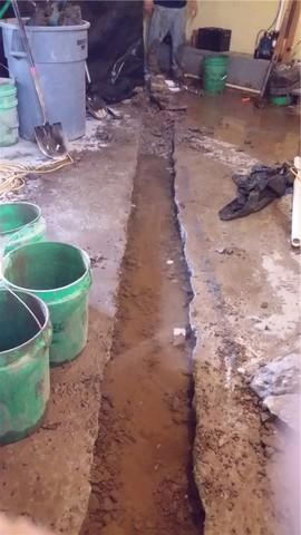 Excavating the Floor for Cross Tile