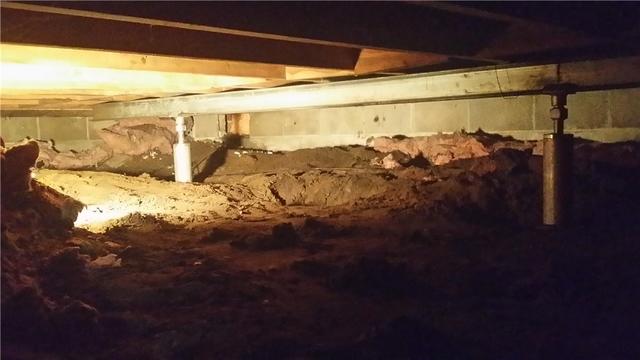 SmartJacks Stabilize Midland Crawl Space