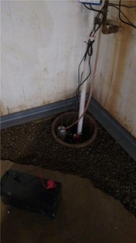 Ultra Pump and WaterGuard Installation in Progress