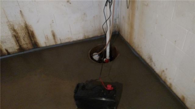Ultra Sump and WaterGuard with New Concrete
