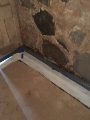 WaterGuard Installation in Progress