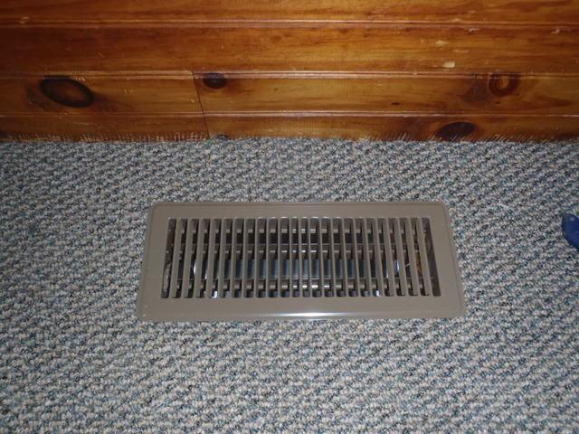 Final Step: Seal Floor Vent