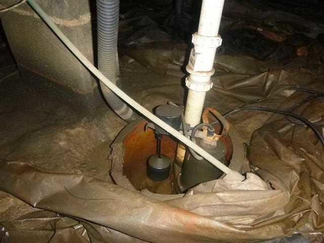 Old Sump Pump