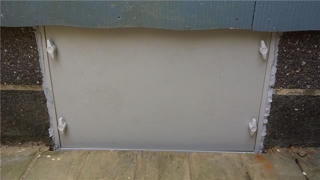 New Crawl Space Door