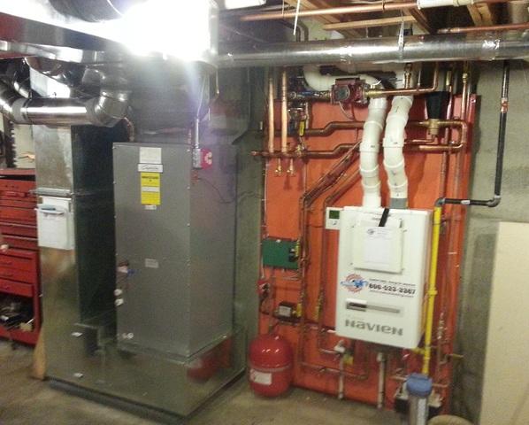 New Navien Water Heater Installation in Ithaca, NY 