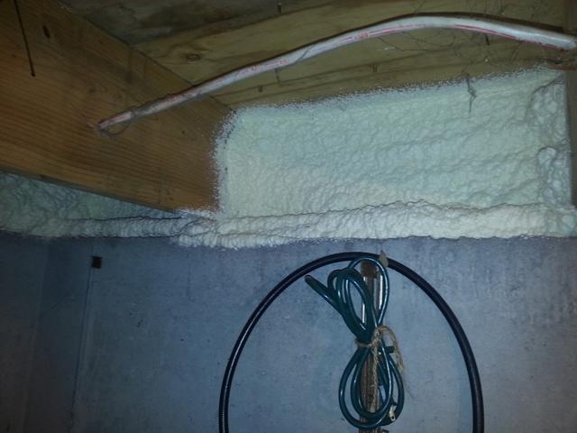 Ithaca, NY Spray Foam Insulation in Basement