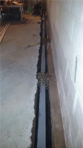 WaterGuard Installation in Progress