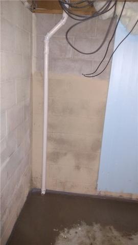Discharge Line Shuttles Water Outside