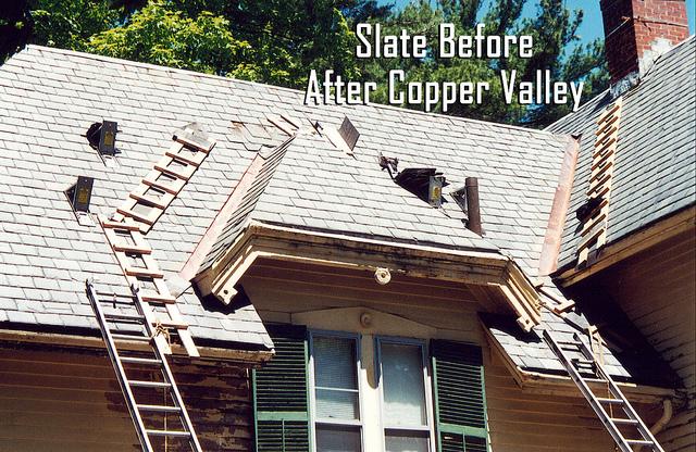 Gf Sprague Types Of Roofing Photo Album Slate Roofing Projects